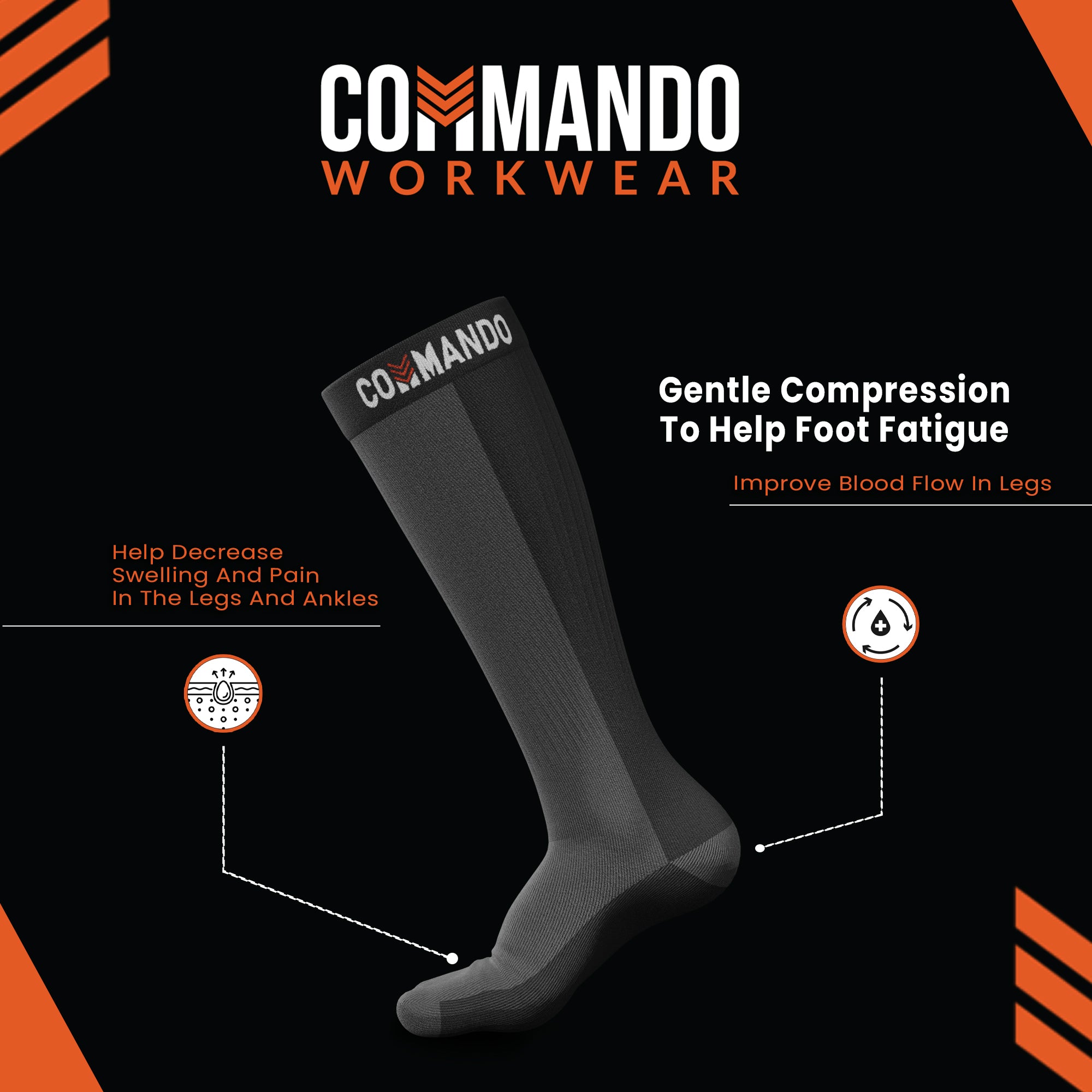 Commando Premium Work Socks